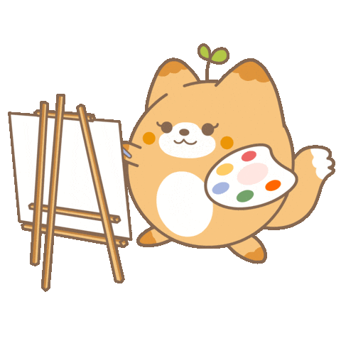 Painting Palette Sticker
