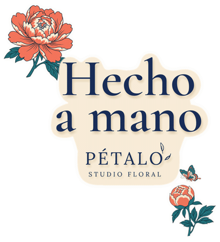 Flores Hecho A Mano Sticker by PÉTALO Studio Floral