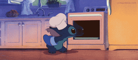 lilo and stitch cooking GIF