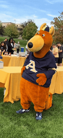 Belly Roll Dancing GIF by The University of Akron