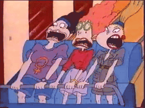 roller coaster rugrats GIF