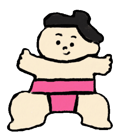 Sumo 相撲 Sticker