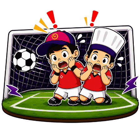 Kaget Sticker by Martabakorins