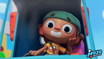 Not Yet Gift GIF by Mojo Swoptops