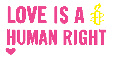 Human Rights Queer Sticker by Amnesty UK