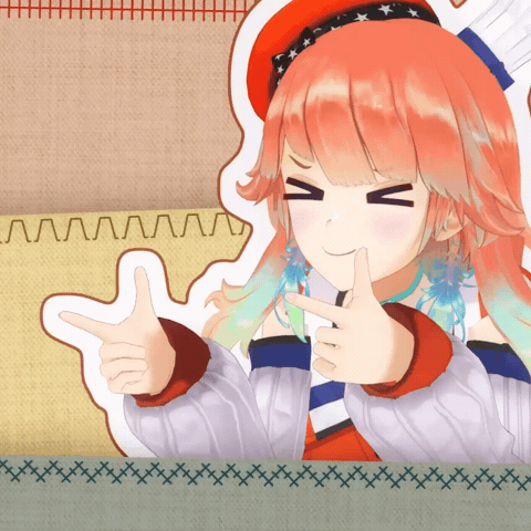 Hololive 指 GIF