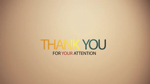 thank you very much for your attention