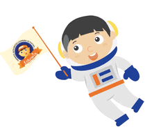 Girl Space GIF by Eduwis Education