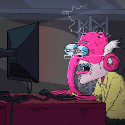 Old Man Art GIF by PFINNEY