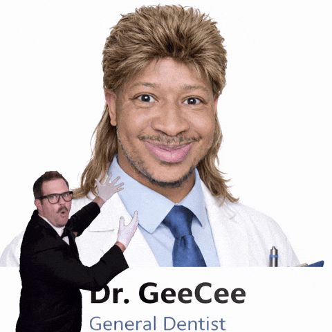 Mullet Funny Stickers GIF