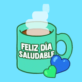 Happy Healthy Day Spanish text