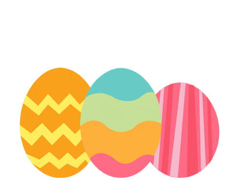 Easter Eggs Art Sticker by Old Navy for iOS & Android | GIPHY