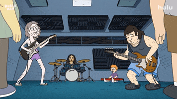Rock Out Tv Show GIF by HULU