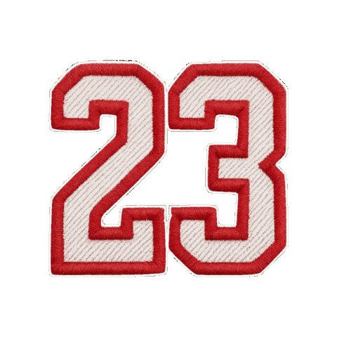23 Sticker by Customnumbered