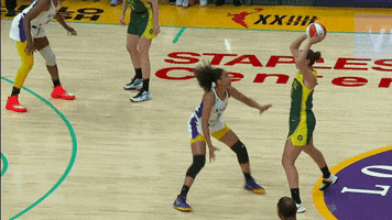 Los Angeles Sparks Nia Coffey GIF by The Official Page of the Los Angeles Sparks