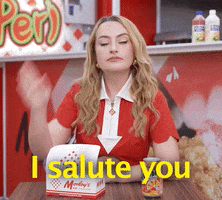 Salute GIF by The Streamy Awards
