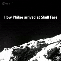 Comet 67P Halloween GIF by European Space Agency - ESA
