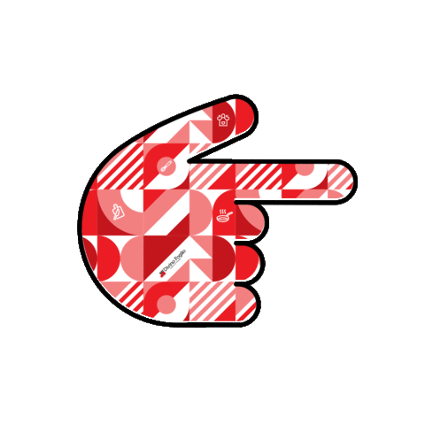 Finger Clique Sticker by PIPAH