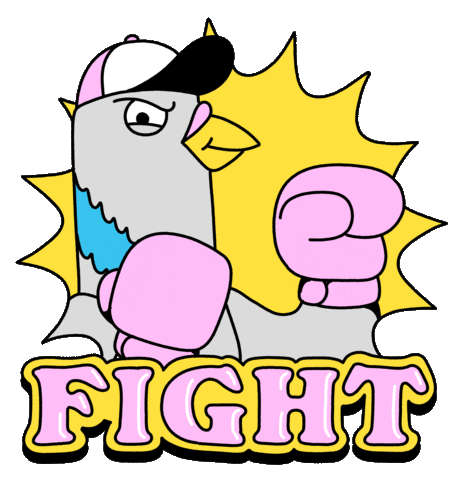 Fight Boxe Sticker by Alexandre Nart