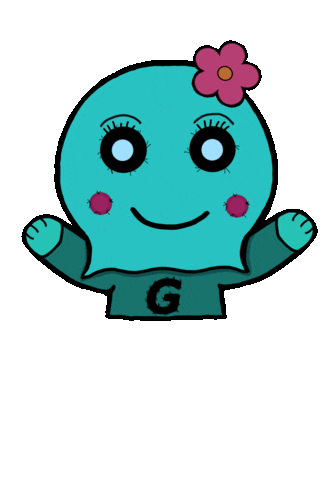 Blue Sticker