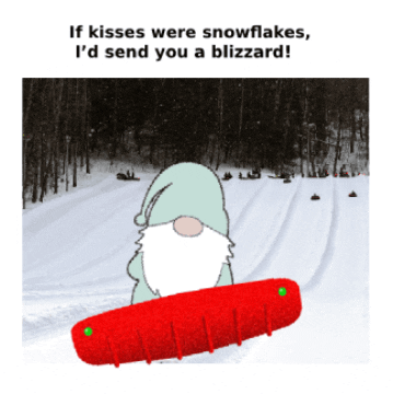 Winter Gnome GIF