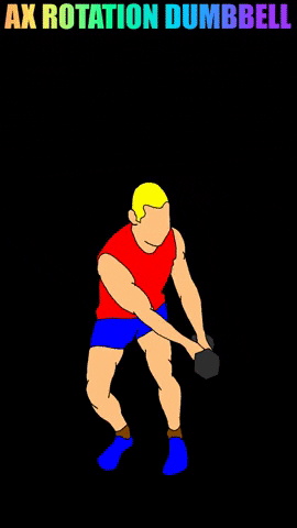 Workout Dumbbell GIF