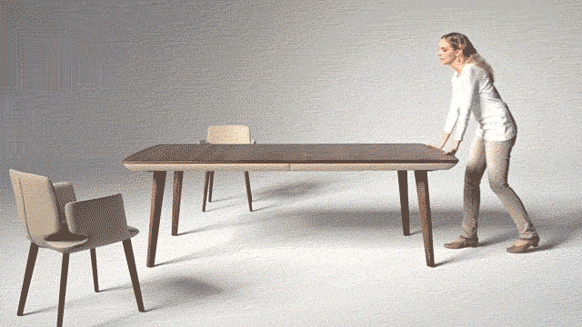 dining room table and gif