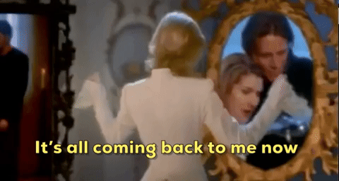 and it's all coming back to me