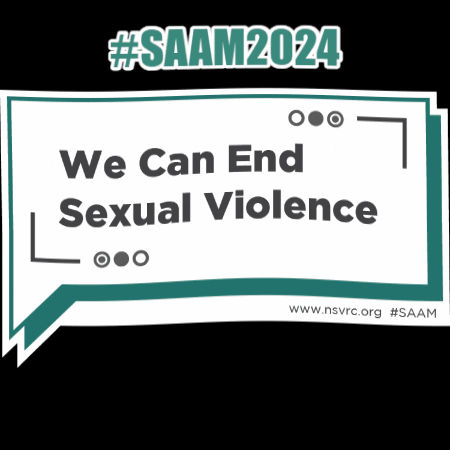 April Sexual Violence GIF by National Sexual Violence Resource Center
