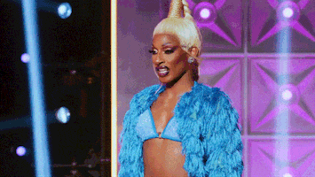 Tongue Reaction GIF by RuPaul's Drag Race