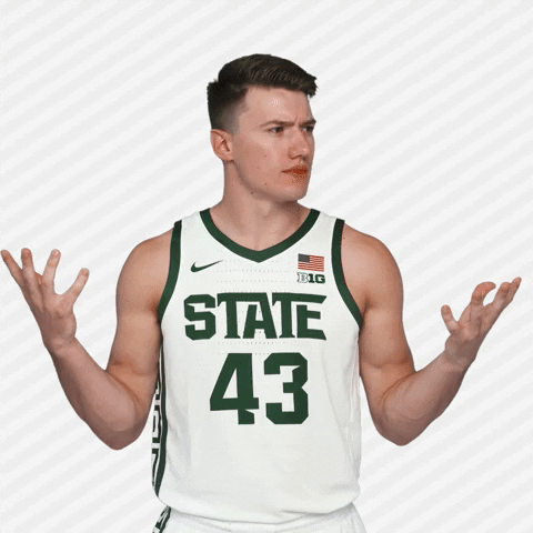 Sport What GIF by Michigan State Athletics