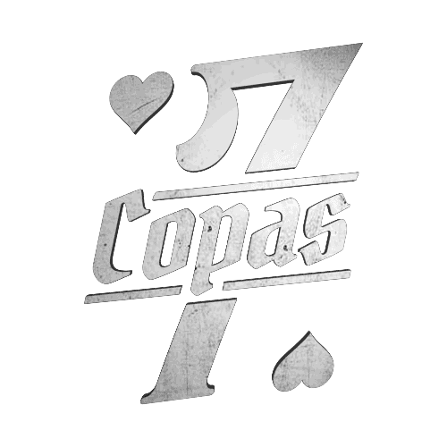 7 Copas Sticker