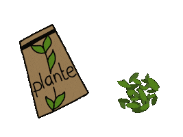 Plante Sticker