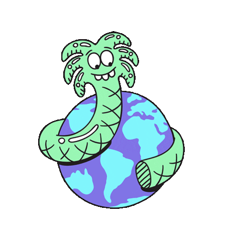 Globe Palm Sticker by Nike SNKRS
