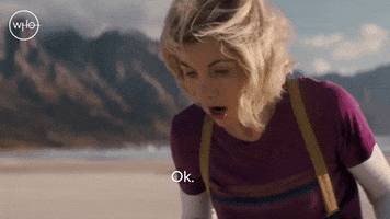 Calm Down Jodie Whittaker GIF by Doctor Who