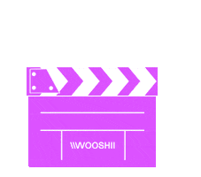 Clapper Board Sticker by Wooshii