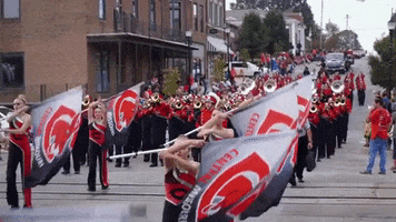 Band Homecoming GIF by University of Central Missouri