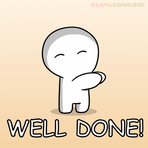 Well Done Applause GIF by Playgigaverse