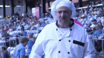 funny face chef GIF by St. Paul Saints
