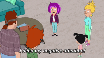 Negative Attention GIF by AniDom