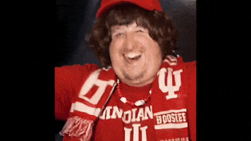 Indiana Hoosiers Wow GIF