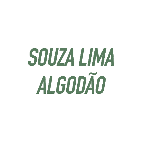 Souza Lima Algodão Sticker