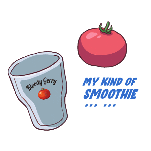 Sunday Brunch Sticker by Bloody Gerry