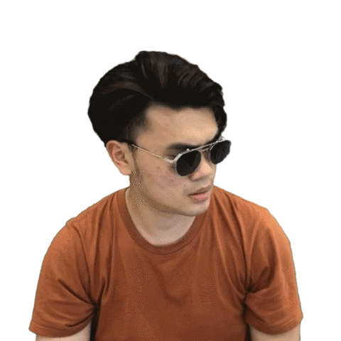 Glasses What The Fuck Sticker by noseon