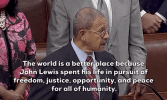 John Lewis Tribute GIF by GIPHY News