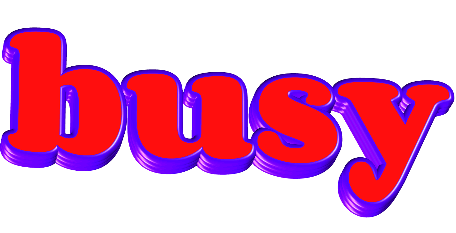 Busy Text Sticker for iOS & Android GIPHY