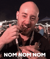 Eating Meat Nom GIF by I Love That For You