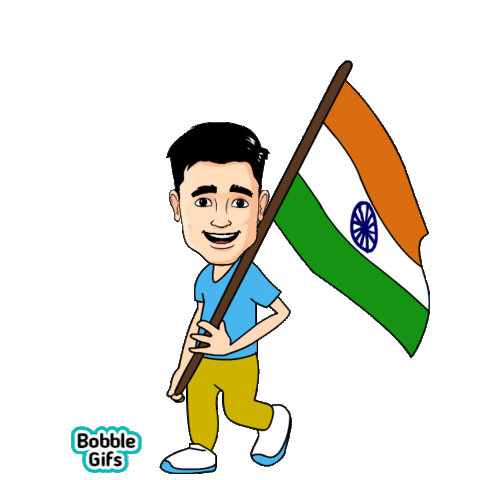 Republic Day India Sticker by Bobble for iOS & Android | GIPHY