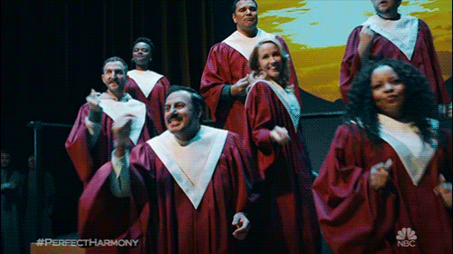 Choir GIF by Perfect Harmony - Find & Share on GIPHY