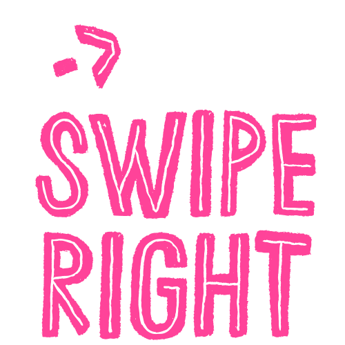Tinder Swiping Sticker by jswipe